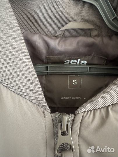 Бомбер куртка Sela женский утепленный