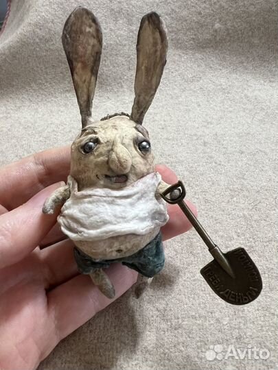 Зая. Ватные игрушки