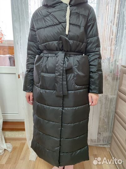 Пуховик (пальто)женский зимний 50 размер