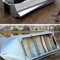 Алюминиевая лодка Романтика-Н 3.5 м., с булями, Москва