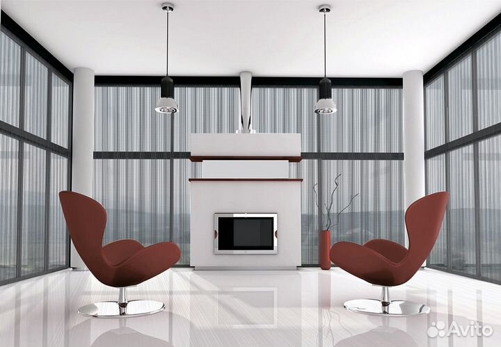 Вертикальные жалюзи, рулонные шторы