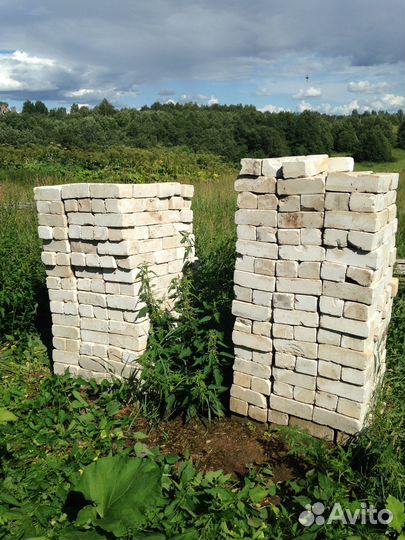 Кирпич б/у силикатный