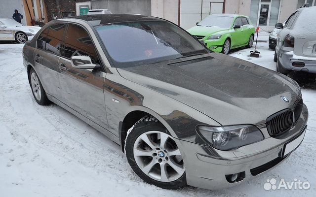 Зеркальный хром BMW f07