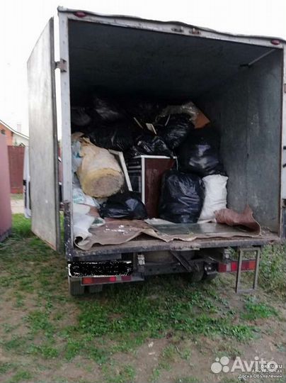 Вывоз мусора газель