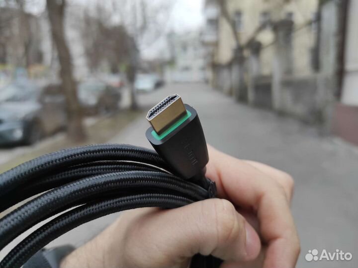 Кабель ugreen HD118 hdmi v2.0 Black 3M