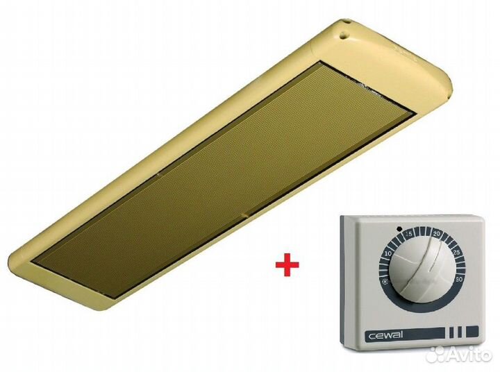 Обогреватель Алмак ик5 сосна + терморегулятор