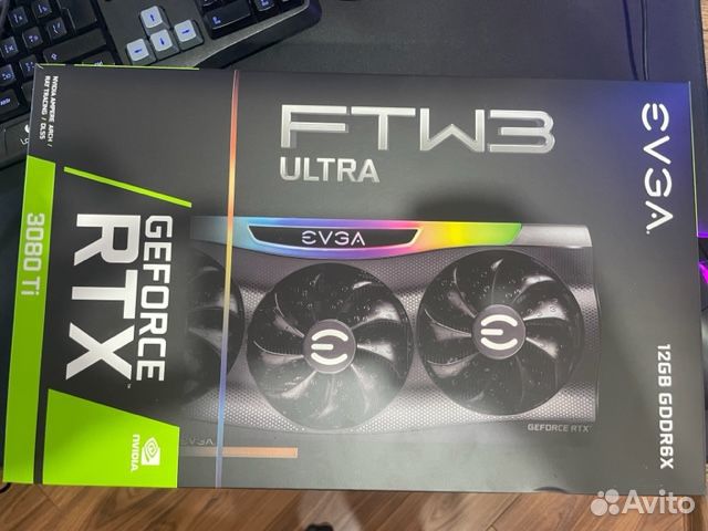 Видеокарта evga GeForce RTX 3080 Ti FTW3 ultra