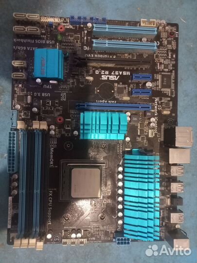 Плата Asus M5A97 R2.0 Soc-AM3 AMD970 DDR3 ATX AC'9