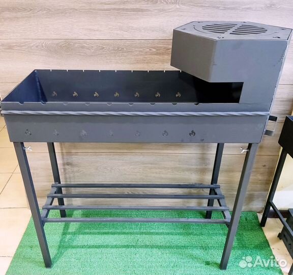 Мангал с подказанником премиум