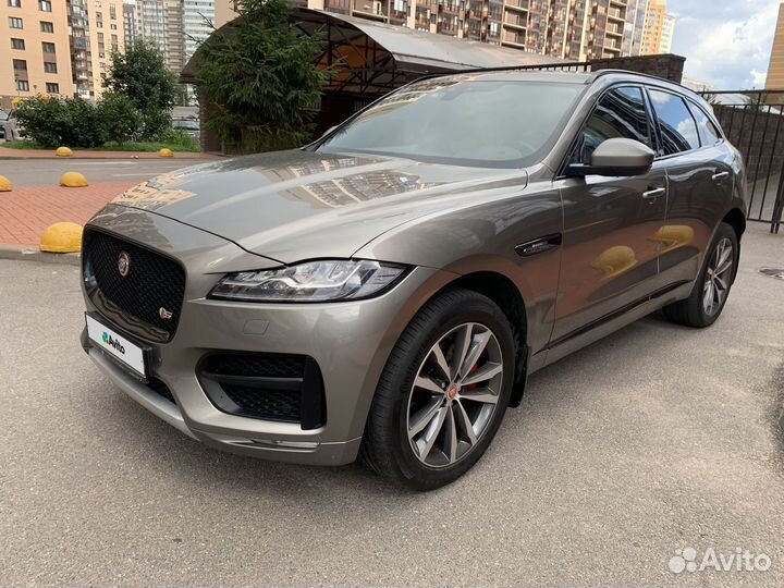 Jaguar F-Pace 3.0 AT, 2018, 91 000 км