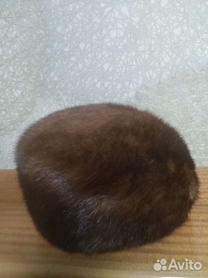Женский норковый берет