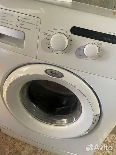 Стиральная машина на запчасти whirlpool