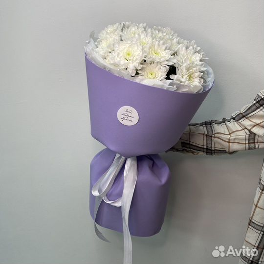 Букет из хризантем 