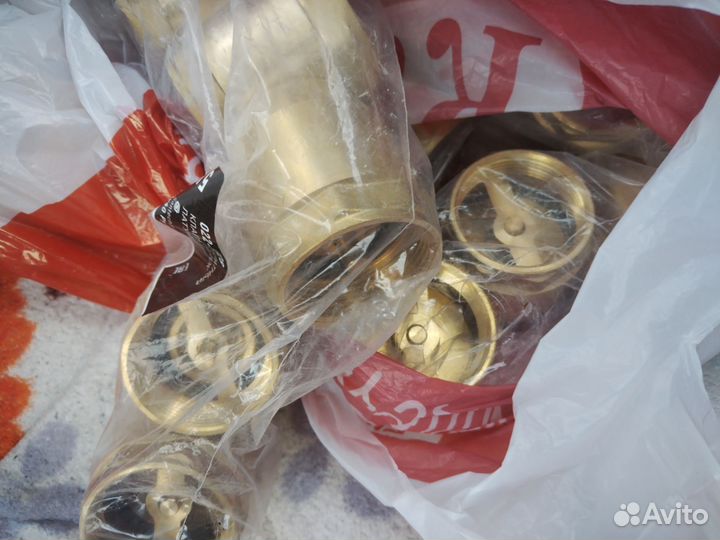 Клапана латунные муфтовые обратные