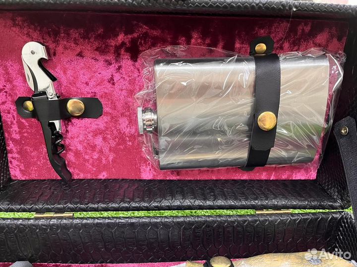 Кейс подарочный кожаный