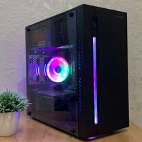 Игровой пк 6 ядер / RX 550 / M2 / RGB