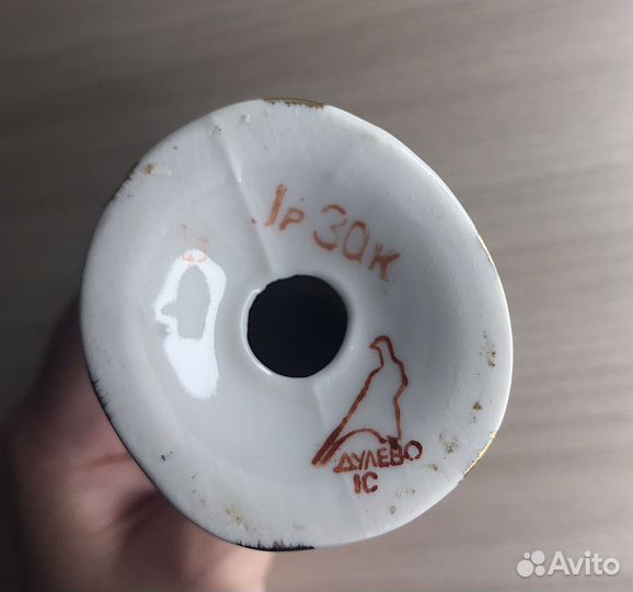 Статуэтка Барышня в кокошнике СССР Дулево