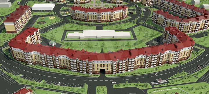 1-к. квартира, 38,7 м², 4/5 эт.