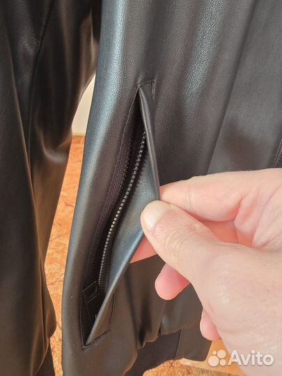 Бомпер мужской , эко кожа