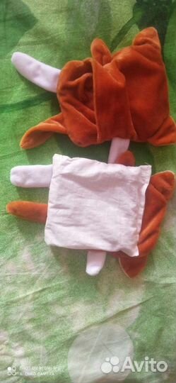 Грелка- игрушка для малышей с вишнёвым косточками