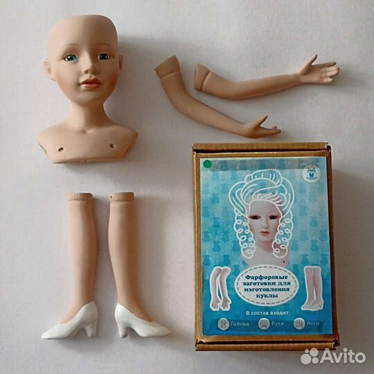 Заготовки. Куклы. Фарфор