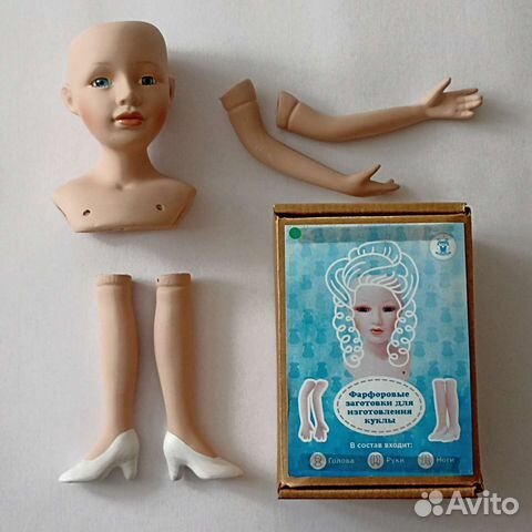 Заготовки. Куклы. Фарфор