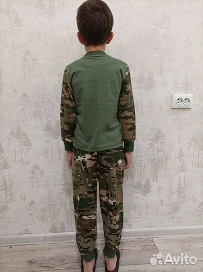 Камуфляжный костюм детский