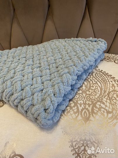 Плед детский плюшевый