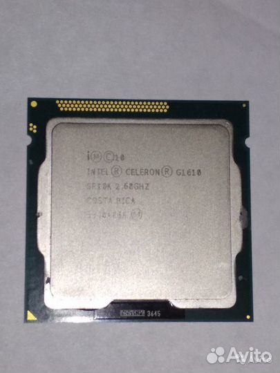 Intel Celeron G1610 (LGA 1155) + Кулер
