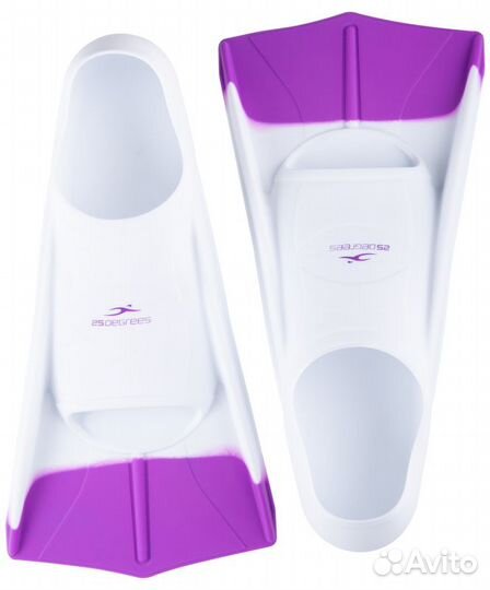 Ласты тренировочные Pooljet White/Purple, XS