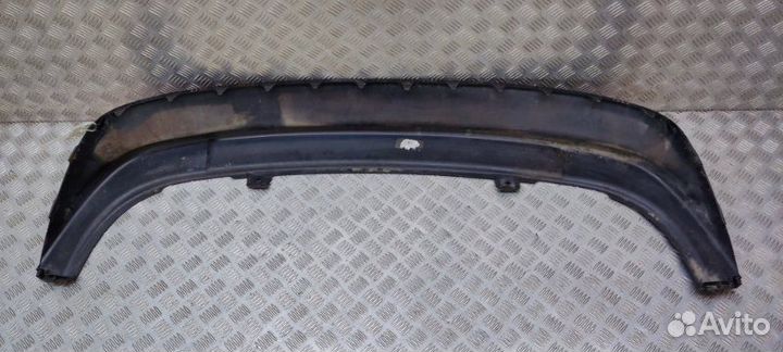 Юбка бампера задняя Kia Rio QB G4FA 2011-2017