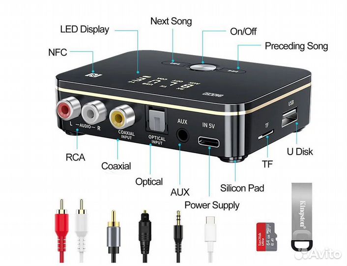 NFC Bluetooth Адаптер M8