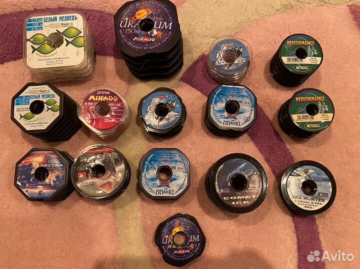 Все для рыбалки, леска крючки мормышки приманки