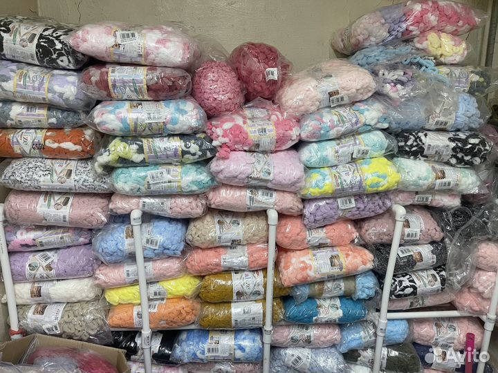 Alize puffy снежный барс, далматин, панда