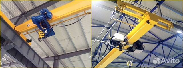 Кран мостовой - кран балка опорная/подвесная