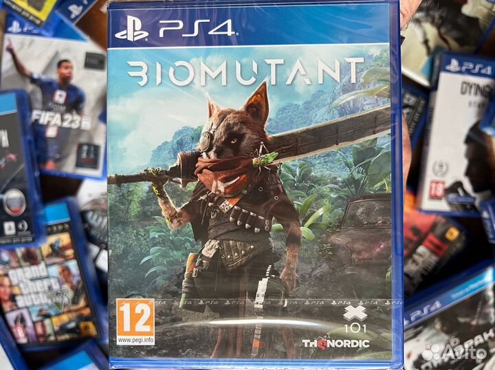 Диск Biomutant PS4 Новый