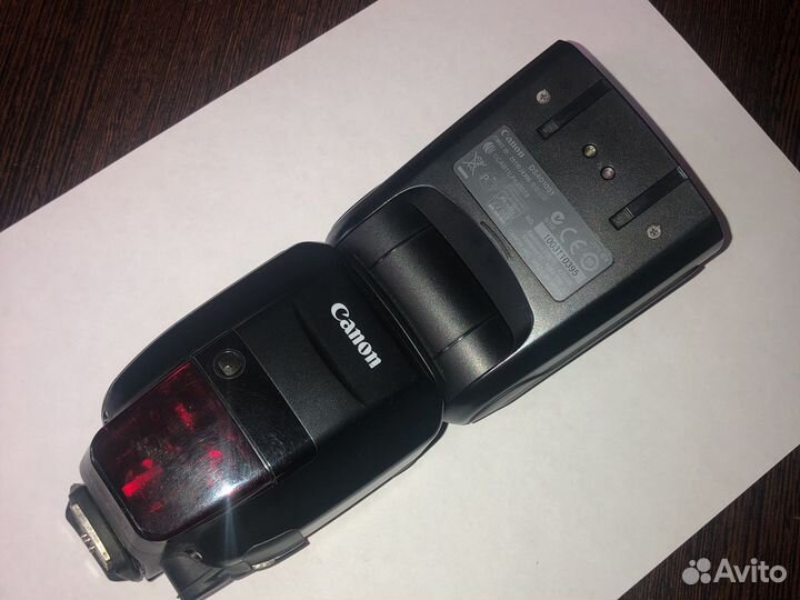Вспышка canon speedlite 600ex rt