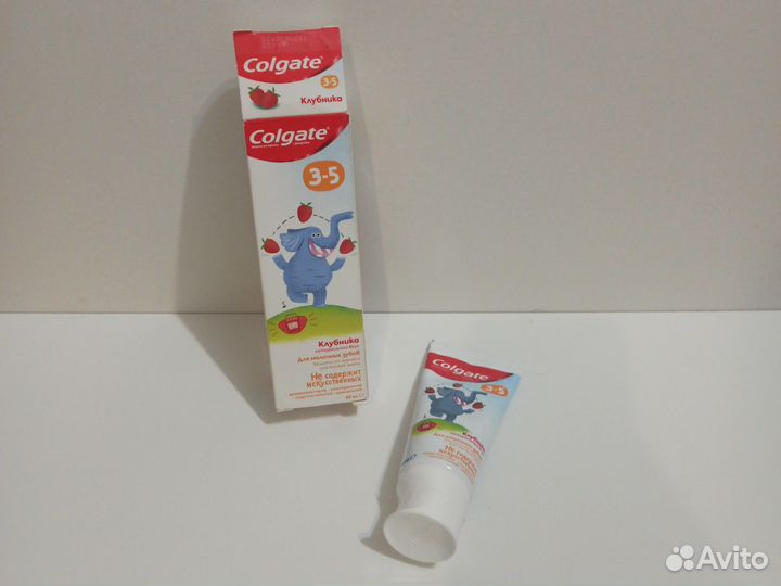Детская зубная паста colgate 3-5 лет