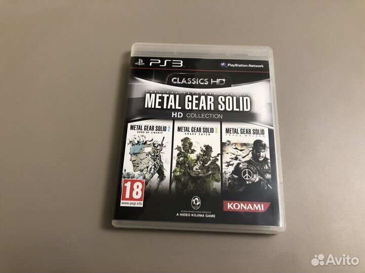 Metal Gear Solid HD Collection PS3