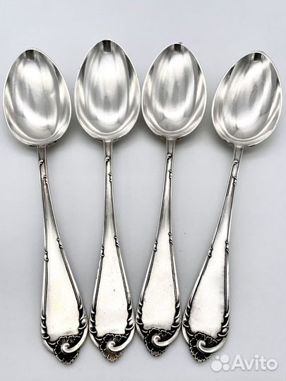 Столовая ложка Густав Радке серебро 84 проба