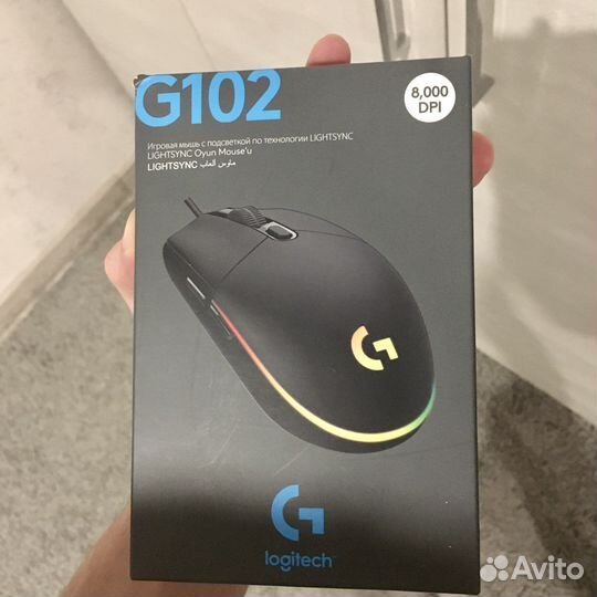 Игровая мышь logitech g102