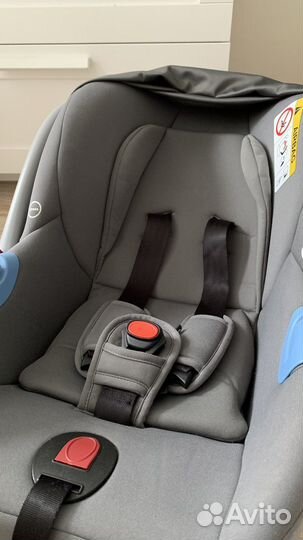 Автолюлька 0+ anex серая