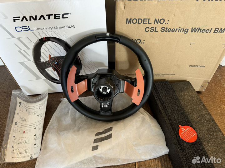 Руль fanatec steering wheel BMW