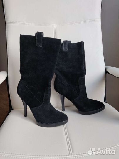 Сапоги BCBg замшевые