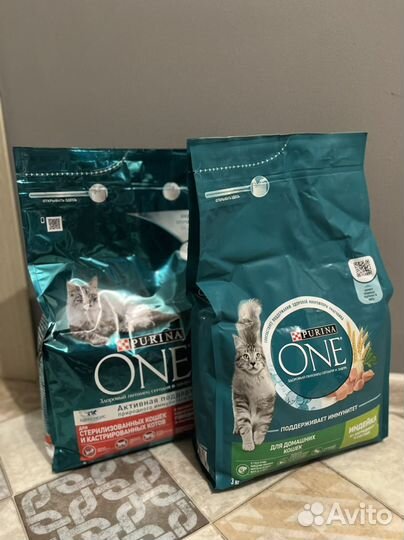 Корм для кошек purina one 3 кг
