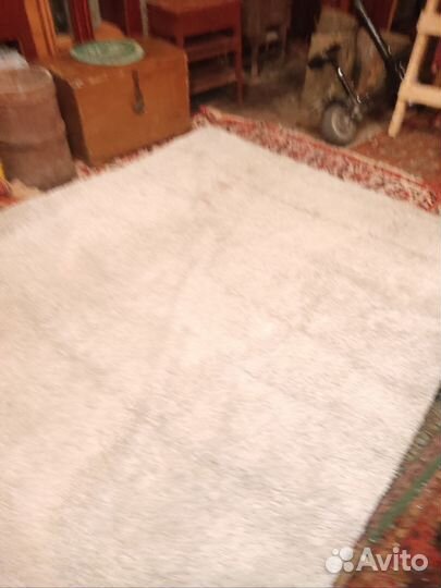 Белый ковер 3на2