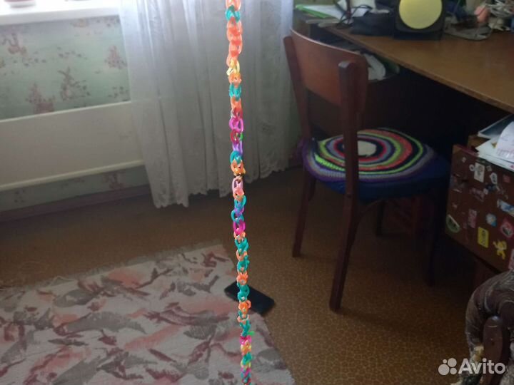 Длинная веревка из резиночек