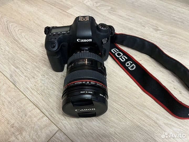 Canon 6d с объективом 24-105 f4 L серии