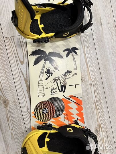 Сноуборд GNU Money C2E 156 с Union Force