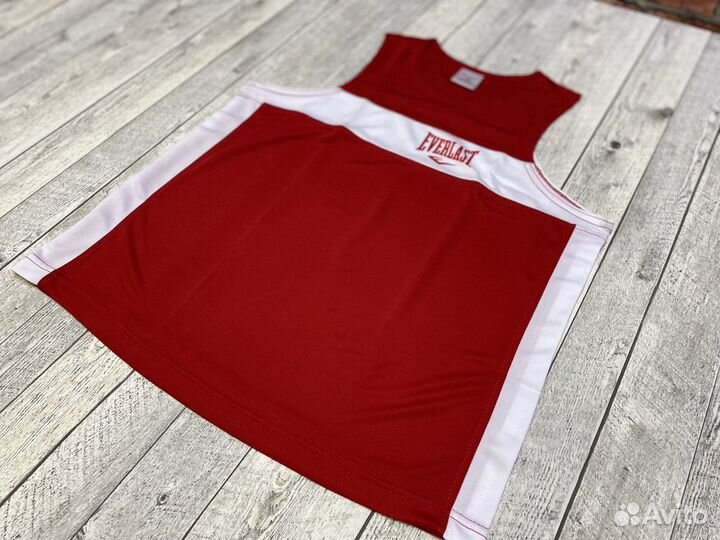 Майка боксерская Elite Everlast красная